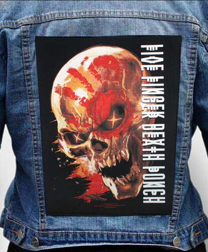 Nášivka na bundu Five Finger Death Punch - And Justice For None
