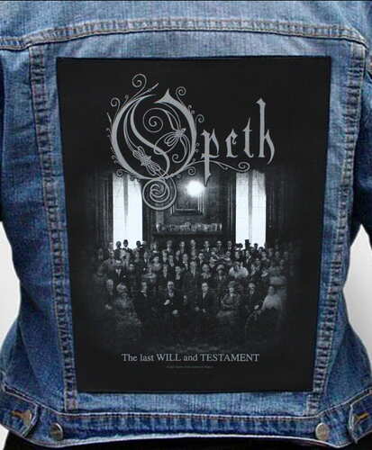 Nášivka na bundu Opeth - The Last Will And Testament