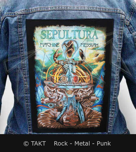 Nášivka na bundu Sepultura - Machine Messiah