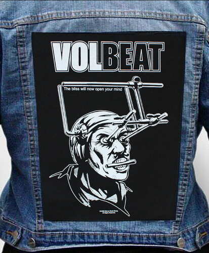 Nášivka na bundu Volbeat - the Bliss Will Now Open Your Mind
