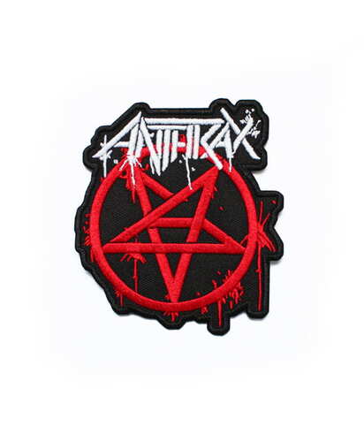 Nášivka - Nažehlovačka Anthrax - Pentagram