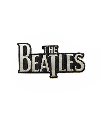 Nášivka - Nažehlovačka The Beatles - Logo Metalic