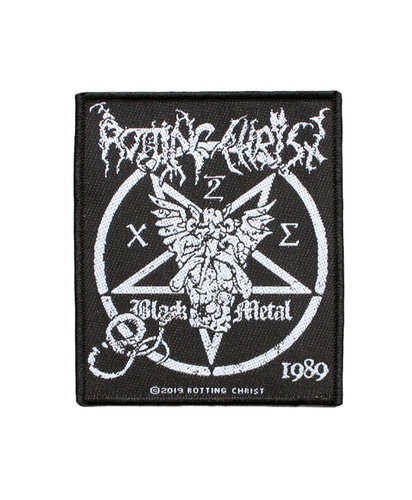 Nášivka Rotting Christ - Black Metal
