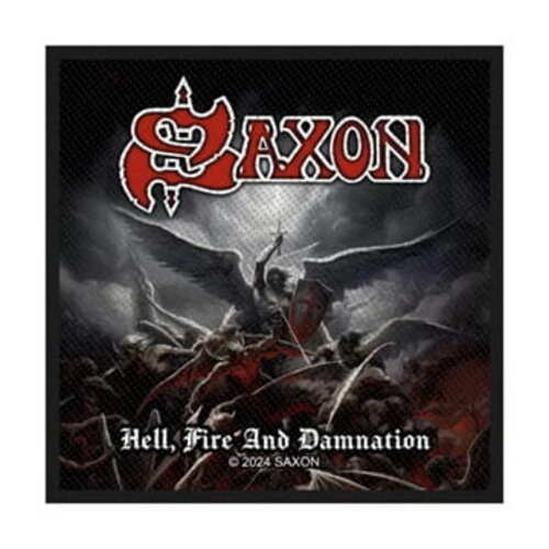 Nášivka Saxon - Hell Fire And Damnation