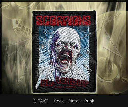 Nášivka Scorpions - Blackout