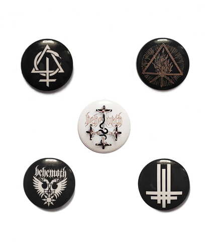 Placka Behemoth - Opvs Contra Natvra /  set 5 kus