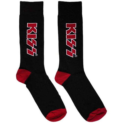 Ponožky Kiss - Red Logo
