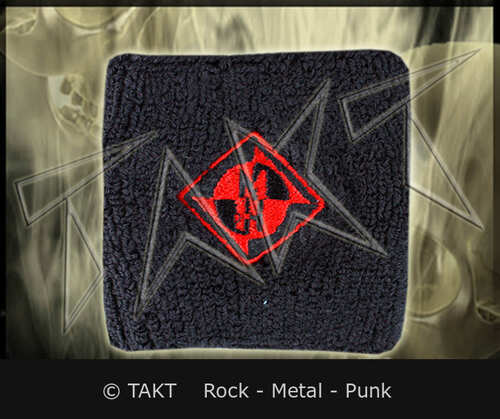 Potítko na ruku /  zápěstí - Machine Head - Logo červené