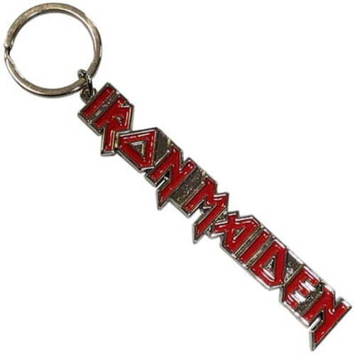 Přívěšek na klíče Iron Maiden - Text Logo