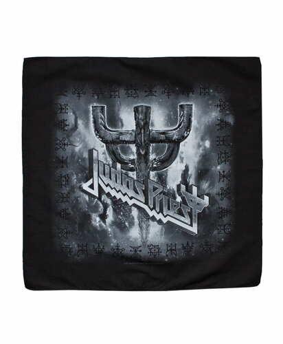 Šátek Judas Priest - Logo & Fork