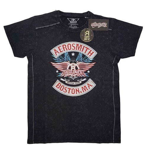 Tričko Aerosmith - Boston Pride Wash