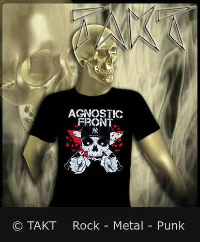 Tričko Agnostic Front - Skull