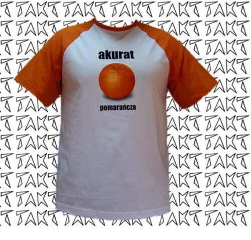 Tričko Akurat - Pomarańcza