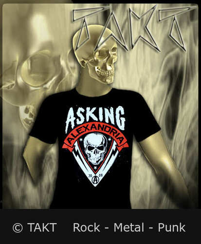 Tričko Asking Alexandria - Skull Shield