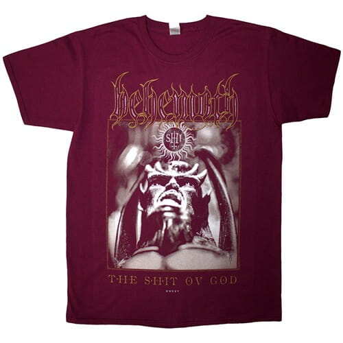 Tričko Behemoth - New Singl 2025 - Bordo