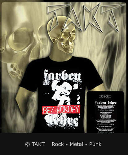 Tričko Farben Lehre - Bez pokory