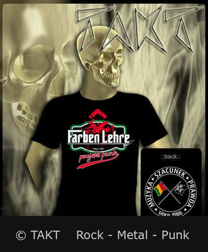 Tričko Farben Lehre - Projekt Punk