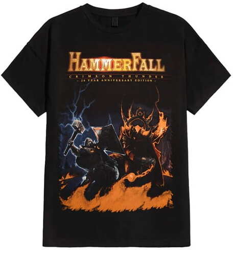 Tričko Hammerfall - Crimson Thunder 20th Anniversary