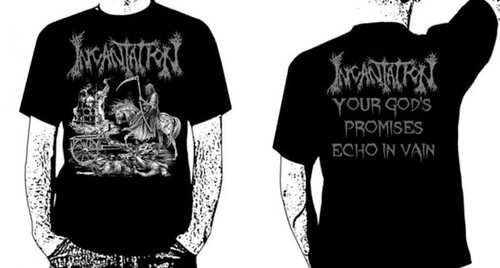 Tričko Incantation - Your Gods Promises Echo In Vain