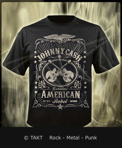 Tričko Johnny Cash - American Rebel