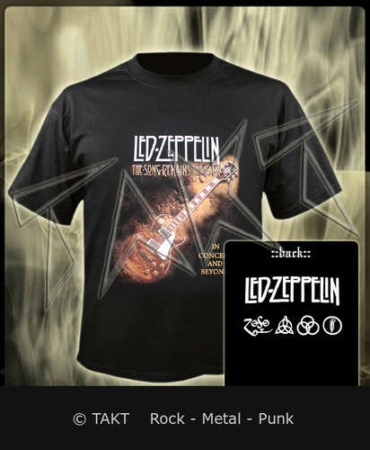 Tričko Led Zeppelin - In Concert And Beyond