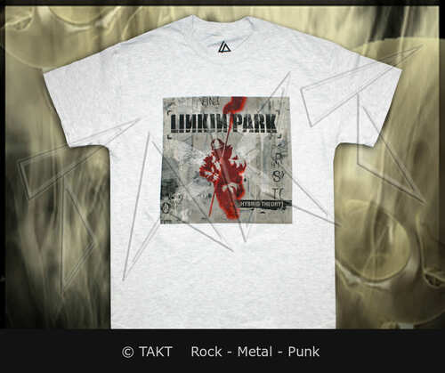Tričko Linkin Park - Hybrid Theory šedé