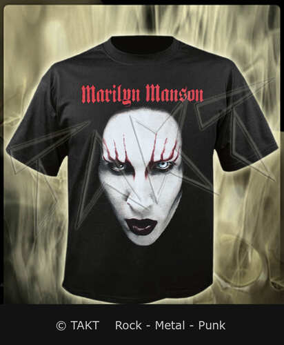 Tričko Marilyn Manson - Red Lips
