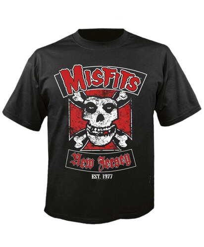 Tričko Misfits - Biker Design New Jersey