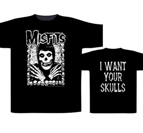 Tričko Misfits - I Want Your Skulls