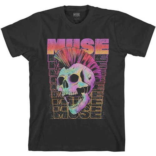 Tričko Muse - Mowhawk Skull