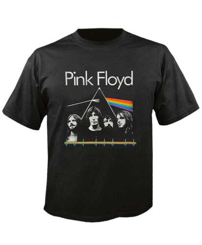 Tričko Pink Floyd - The Dark Side Of The Moon 3 Band & Pulse