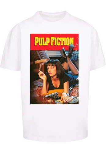 Tričko Pulp Fiction - Uma - bílé