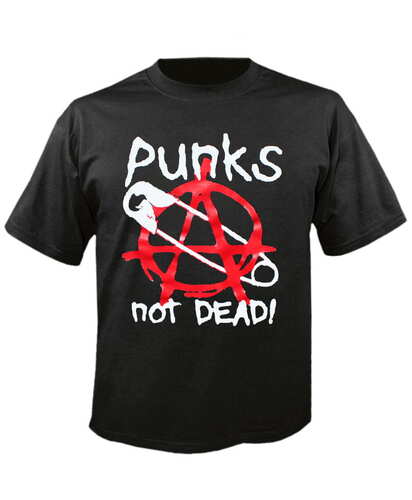 Tričko Punks Not Dead - Agrafka