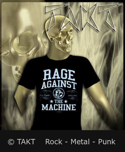 Tričko Rage Against The Machine - Black Collage