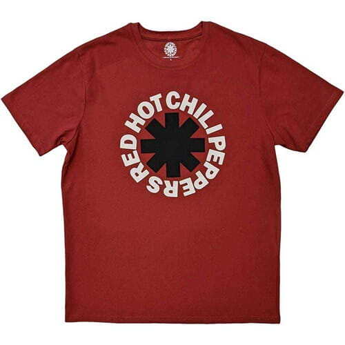 Tričko Red Hot Chili Peppers - Asterisk Logo - červené