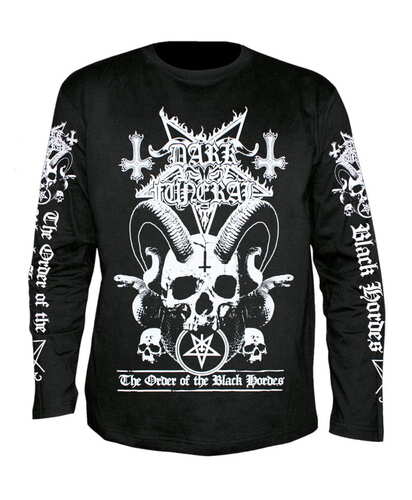 Tričko s dlouhým rukávem Dark Funeral - The Order Of The Black Hordes ...