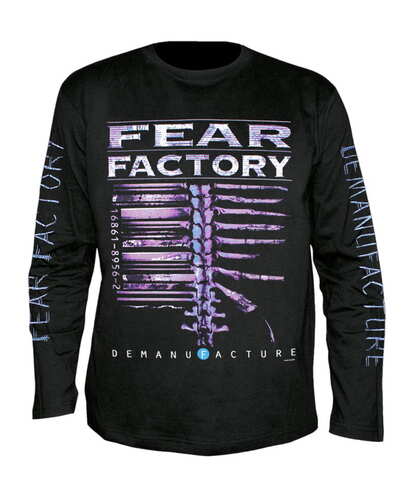 Tričko s dlouhým rukávem Fear Factory - Demanufacture All Print