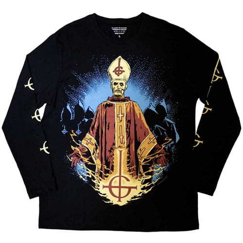 Tričko s dlouhým rukávem Ghost - Papa & Radient Gholus