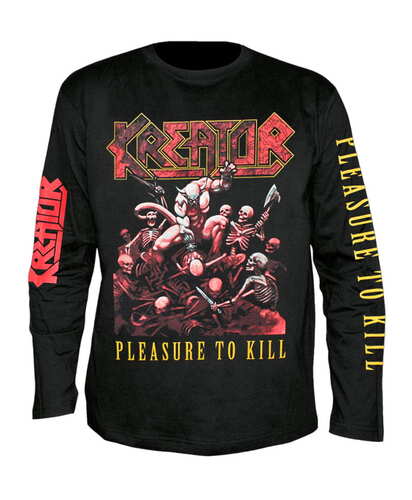 Tričko s dlouhým rukávem Kreator - Pleasure To Kill - All Print