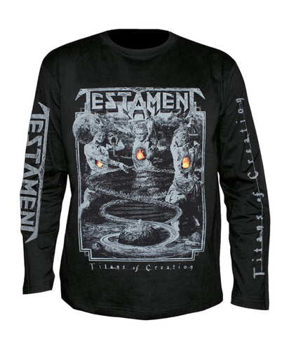 Tričko s dlouhým rukávem Testament - Titans Of Creation - All Print