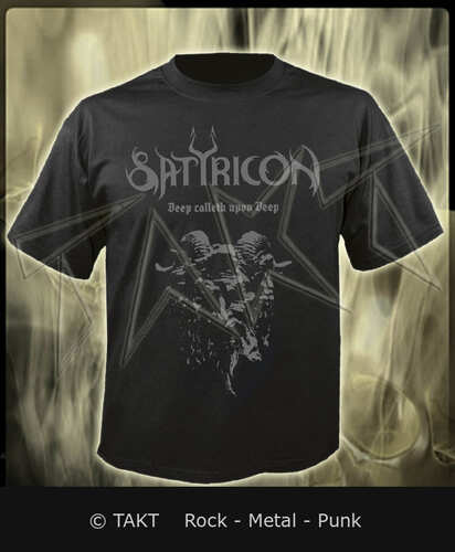 Tričko Satyricon - Deep Calleth Upon Deep Devil