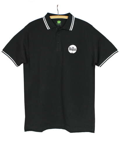 Tričko The Beatles - Drum Logo Polo