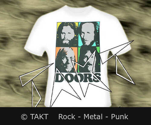 Tričko The Doors - Colour Box