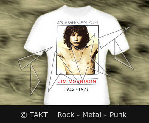 Tričko The Doors - Jim Morrison - American Poet