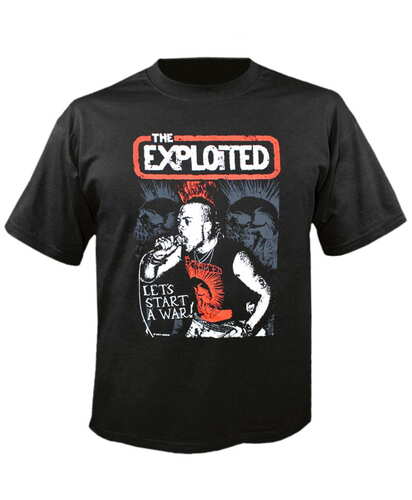 Tričko The Exploited - Lets Start A War