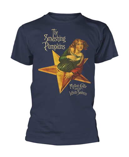 Tričko The Smashing Pumpkins - Mellon Collie modré