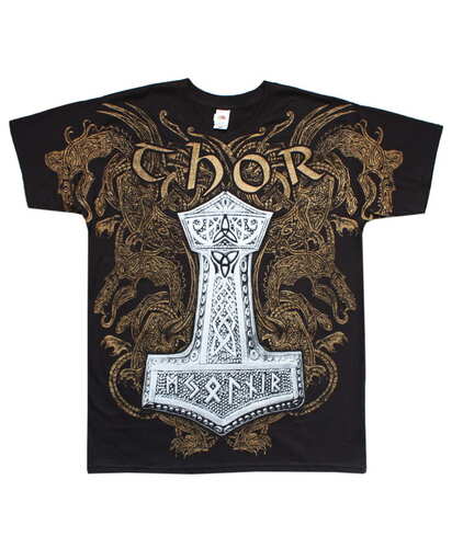 Tričko Viking 37 - Thor All Print