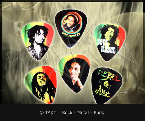 Trsátko na kytaru Bob Marley - Rebel Music