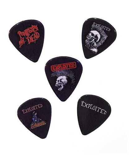 Trsátko na kytaru The Exploited - Skull