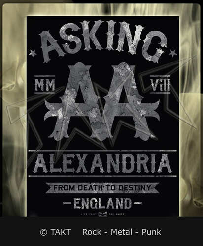 Vlajka Asking Alexandria - From Death To Destiny